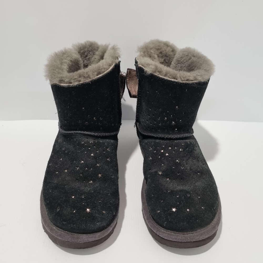 UGG "Stargirl Mini" Black and Gold Slipper Boots Size 36 = AU5 - Picture 2 of 12